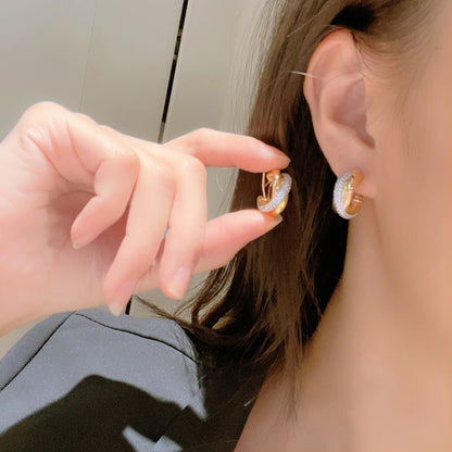 2024 Trend 925 Silver Earrings For Women Luxury Designers Classic Fashion Jewelry For Women Ear Studs Date Gifts With Box Set