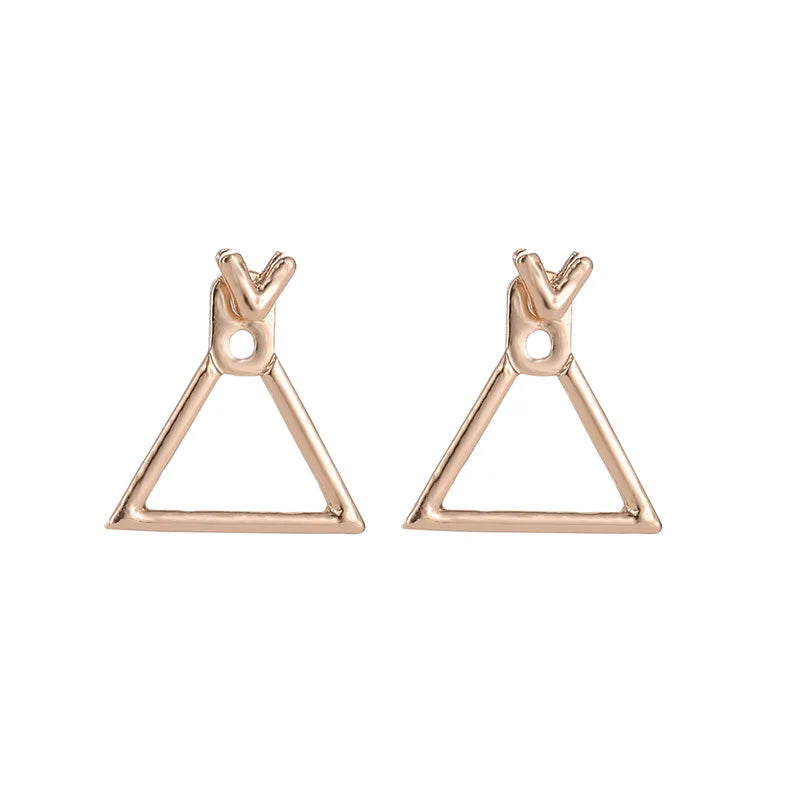 Hot Trendy Cute Nickel Free Earrings Fashion Jewelry  Earrings Square Stud Earrings For Women Brincos Statement Earrings