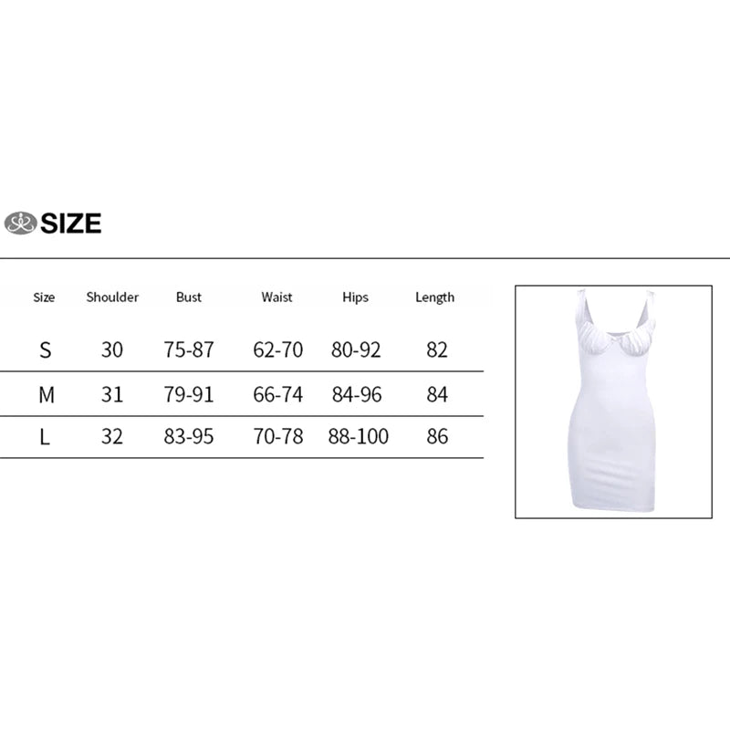 Women Sexy Suspender Solid Color Night Club Dress Summer Fashion Pleated Skinny Dress Sheath Bodycon Party Dresses Vestido