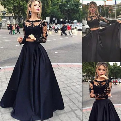 2pcs Women Long Formal Evening Prom Party Bridesmaid Wedding Ball Prom Gown Cocktail Dress Party Ball Prom Gown Beach Long Dress