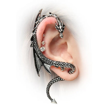 Unusual Dragon earrings 2023 trend goth earings for women vintage girl dress pendientes mujer kolczyki damskie boucle d'oreille