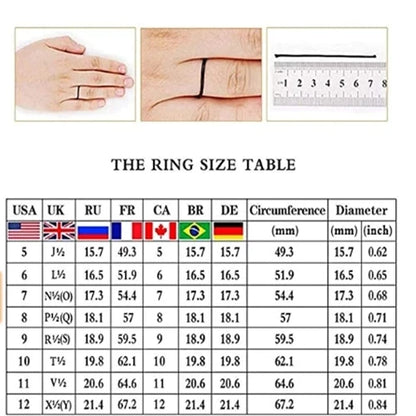 Fashion Women's Two-piece Ring Shiny Zircon Geometric Ring Double Layer Women's 925 Silver Ring Party Jewelry Wedding Accessorie