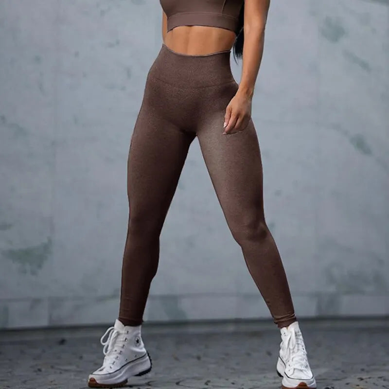 Fitness Sport Leggings Women Seamless Gym Running Yoga Sportswear High Waist Push Up Pants Jogging Leggings Female 6207