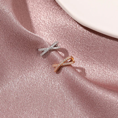 Punk Metal Zircon Ear Cuff Ear Clip for Women No Pierced C Shape Geometric Small Earcuff Ear Wrap Earcuff Clips Jewelry