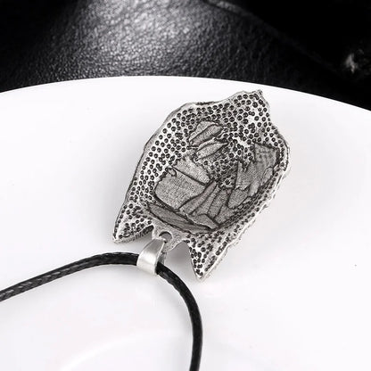 Mens Jewellery Tibetan Silver Wolf Head Pendant Necklace for Men Vintage Amulet Animal Viking Men Gift Jewelry Collar Hombre