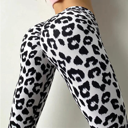 Leopard Leggings GYM Fitness Yoga Pants Women's Sport Leggings