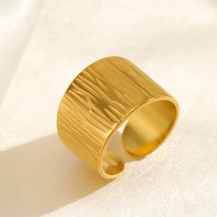 316L Stainless Steel Rings for Women Gold Color Rings Women's Ring Female Male Luxury Quality Jewelry Accessories Free Shipping