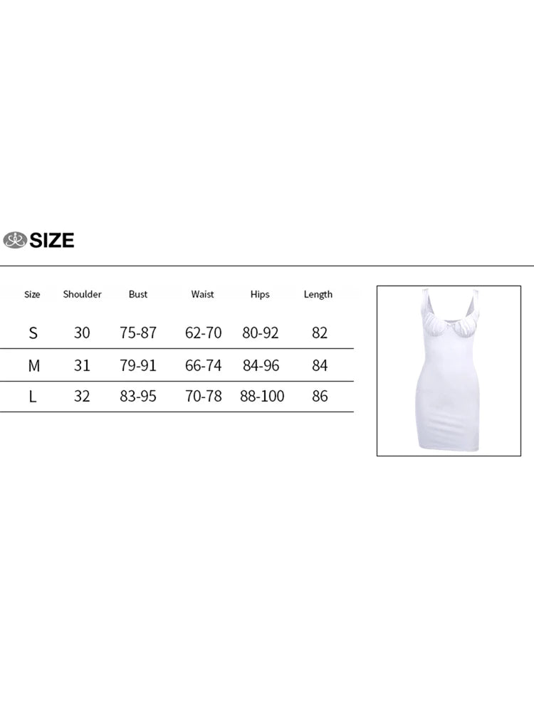 Ruched Sleeveless Sexy Dress Women Summer Black White Bodycon Mini Dresses Ladies Casual Basic Short Dress Korean