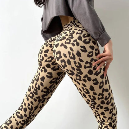 Leopard Leggings GYM Fitness Yoga Pants Women's Sport Leggings