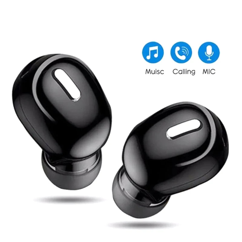 Mini Wireless Bluetooth-compatible 5.0 Earphone In Ear Sport With Mic Handsfree Headset For All Phone Headphones