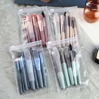 8 Pcs Makeup Brush Set Makeup