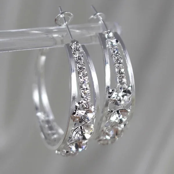 European and American fashion women's jewelry romantic Valentine's Day gift engagement earrings