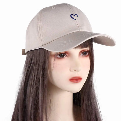 Style Caps Hip Hop Love Girl Baseball Caps Snapback Couple Cap Peaked Cap Heart Embroidery Caps Baseball Caps Sun Hat