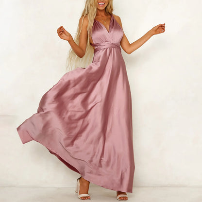 Sexy Women Boho Maxi Dress Bandage Long Party Multiway Bridesmaids Convertible Infinity Large Swing Dresses Longue Party Dress