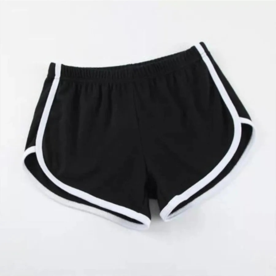 Fashion Stretch Waist Casual Shorts Woman High Waist Black White Shorts Harajuku Beach Sexy Short Women'S Clothing