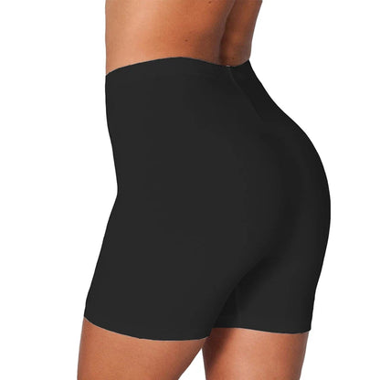 Women Elastic Shorts Casual High Waist Tight Fitness Slim Skinny Bottoms Summer Solid Sexy White Black Cycling Shorts Sweatpants