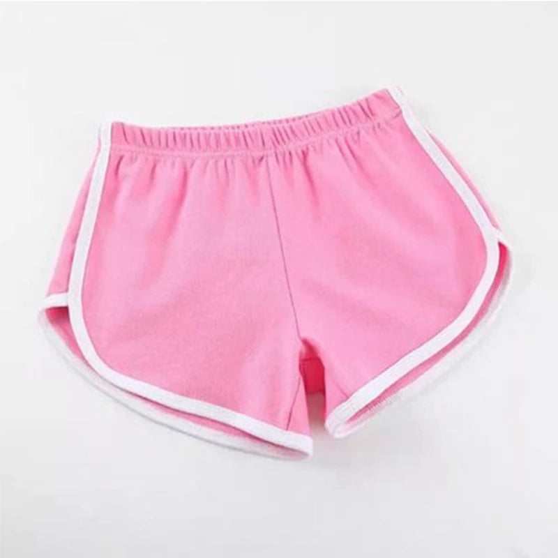 Summer Women's Shorts Fitness Breathable Solid Color Sports Fashion Casual Elastic Female Jogging Szorty Damskie