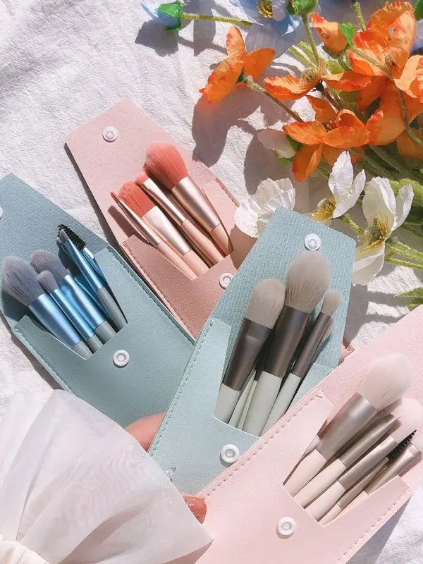 8 Pcs Makeup Brush Set Makeup