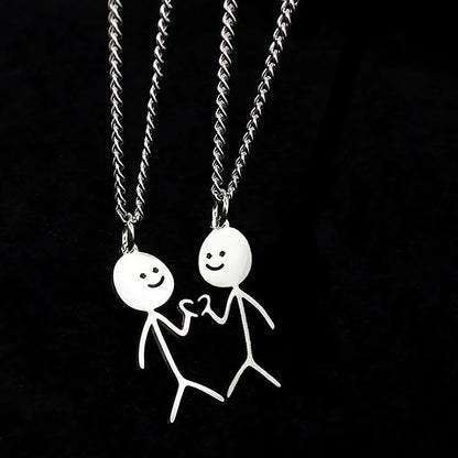 Collar divertido Stickman