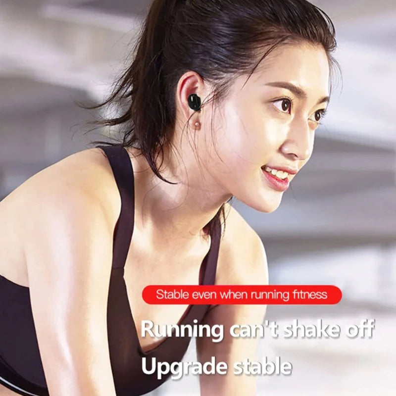 Mini Wireless Bluetooth-compatible 5.0 Earphone In Ear Sport With Mic Handsfree Headset For All Phone Headphones