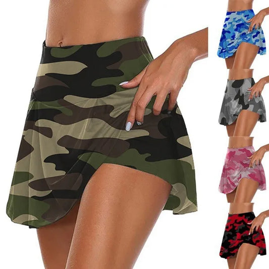 Summer 2023 Women's High Waist Camo Shorts Lift Casual Culottes Casual Comfort Multi-Color Large Size S-5XL Sexy