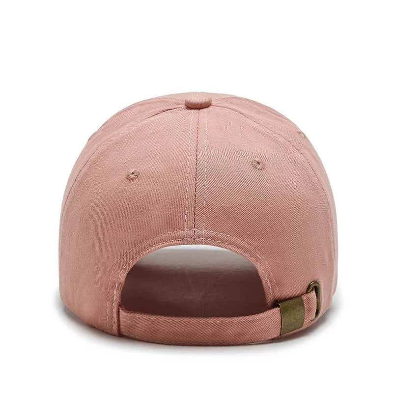 Gorra de béisbol sonriente para mujeres y hombres ajustable