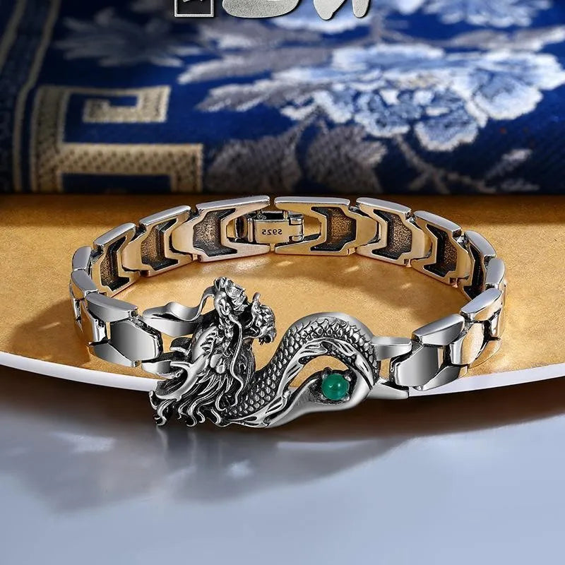 Trend Fierce Dragon Totem Bracelet Charming Men's Bracelet New Fashion Party Gift Accessories Jewelry Wholesale