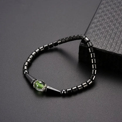 Hematite Weight Loss Anklet Black Gallstone Magnetic Bracelet Therapy Arthritis Pain Relief Health Care Anklets Unisex Jewelry